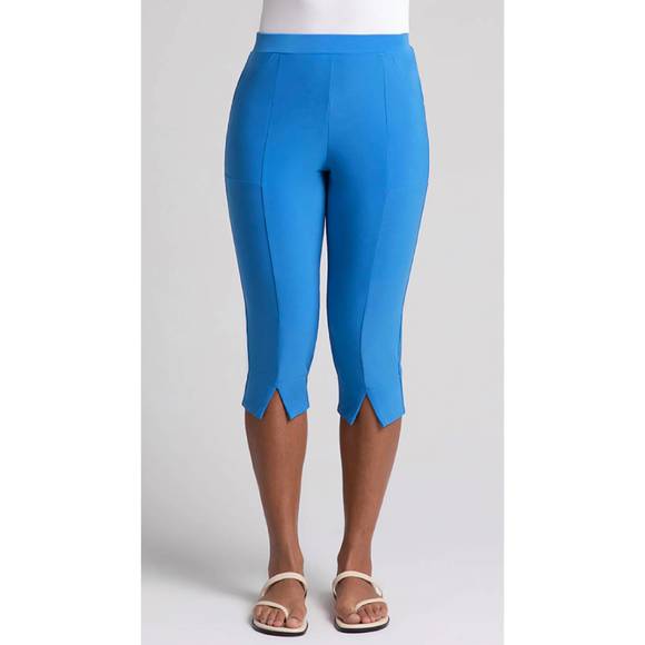 NEW SYMPLI hepburn capri pant in marine